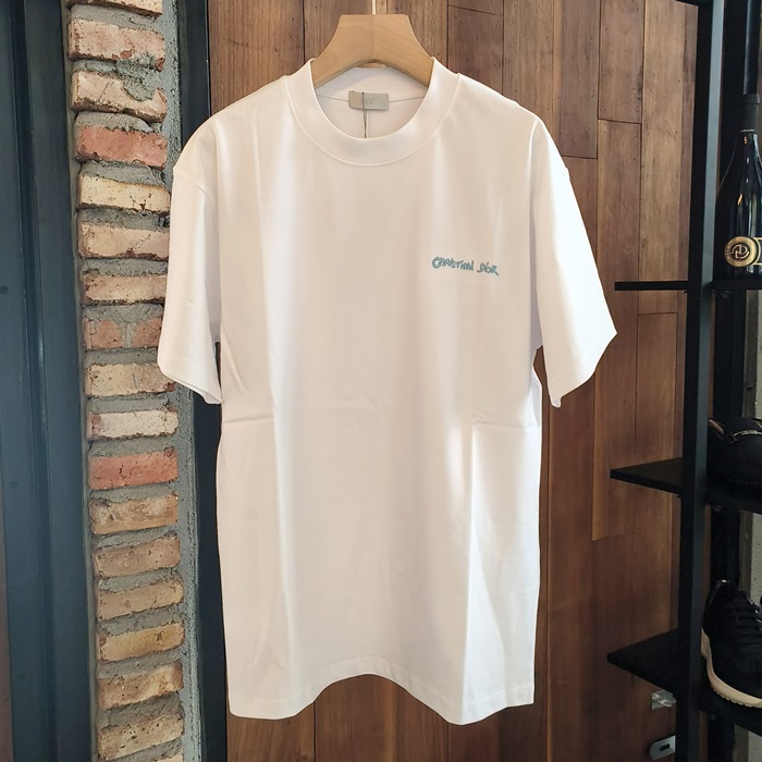 ディオール メンズ ラウンドネック半袖Tシャツ -  Round- dic5633x