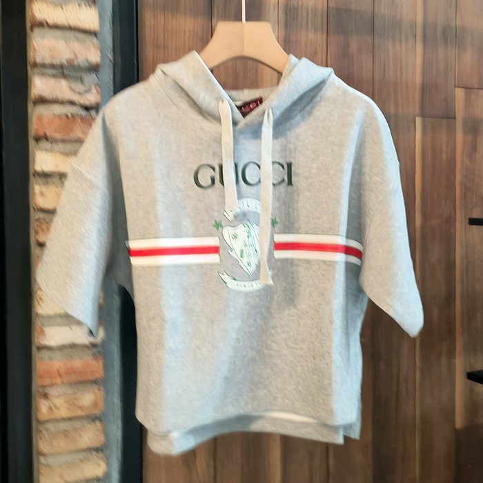 グッチ レディース フード 半袖Tシャツ - Hood- guc5947x