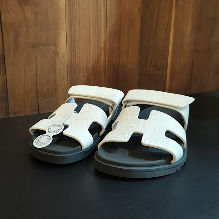 エルメス レディース シフレ サンダル  -   White  - he392x