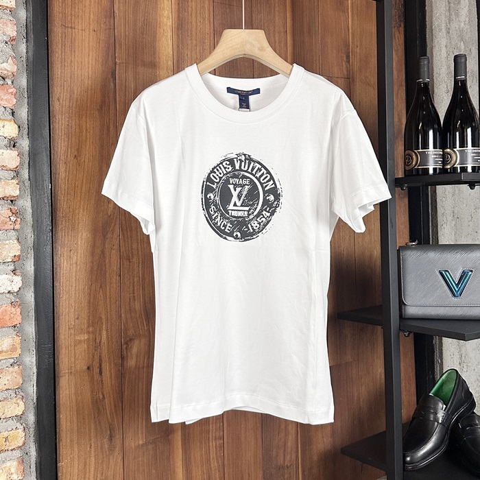 ルイヴィトン レディース 半袖Tシャツ - Round- lvc6526x