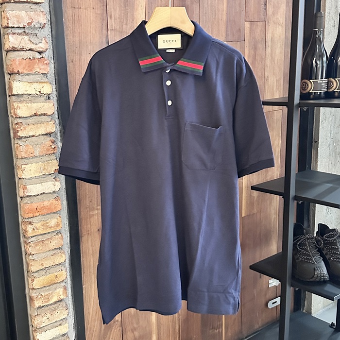 グッチ メンズ ポロ 半袖Tシャツ -Polo- guc2807x
