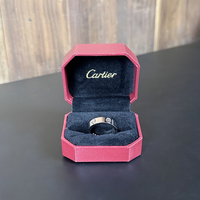 カルティエ] ラブリング ダイヤモンド ホワイト ゴールド B4215700 カップリング - ca0020z  Love Diamond 