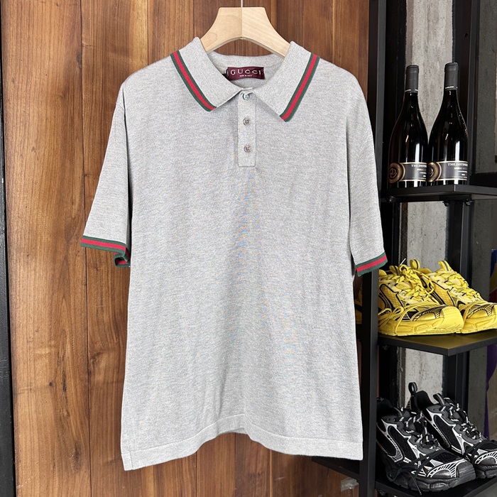 グッチ メンズ ポロ 半袖Tシャツ -Polo- guc6006x