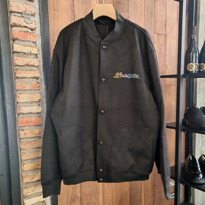 ルイヴィトン メンズレザーミックス バーシティ ブルゾン -   Mix Varsity Blouson - lvc6574x
