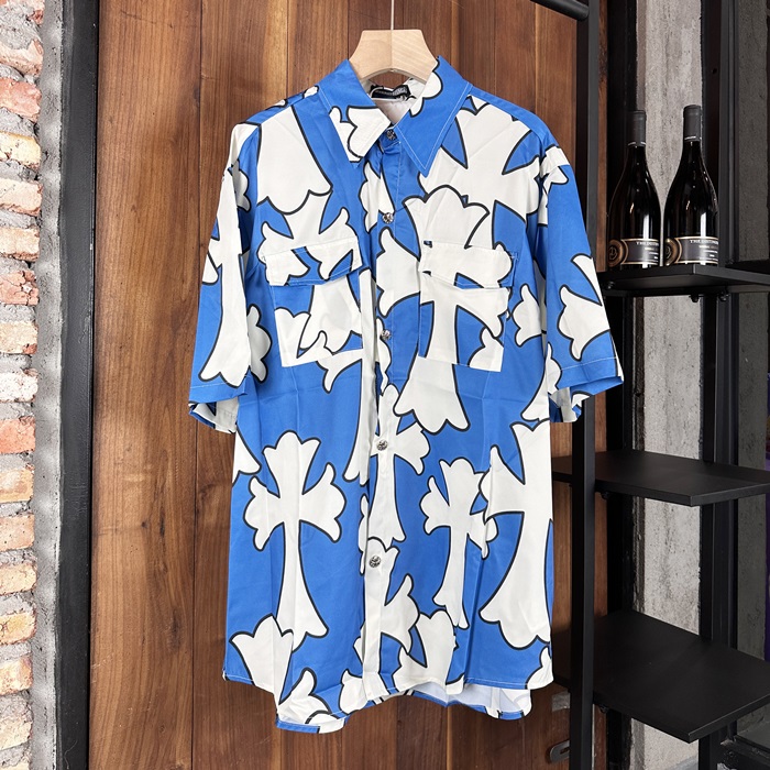 クロムハーツ メンズ 半袖 シャツ -  Polo Shirts - chc5984x