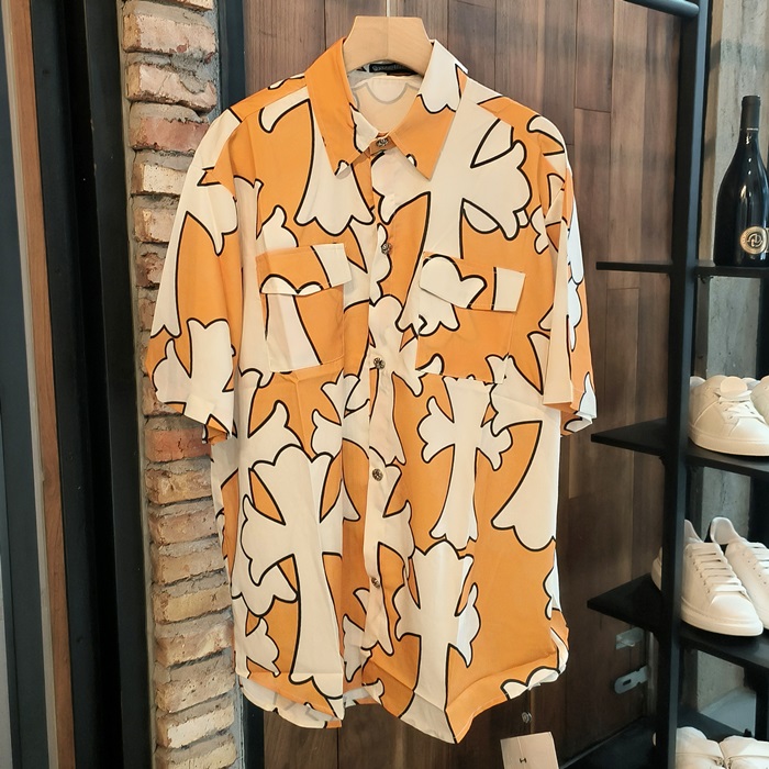 クロムハーツ メンズ 半袖 シャツ -  Polo Shirts - chc5986x