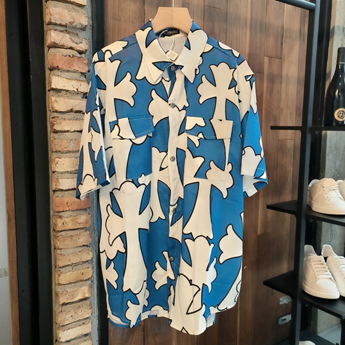 クロムハーツ メンズ 半袖 シャツ -  Polo Shirts - chc5984x