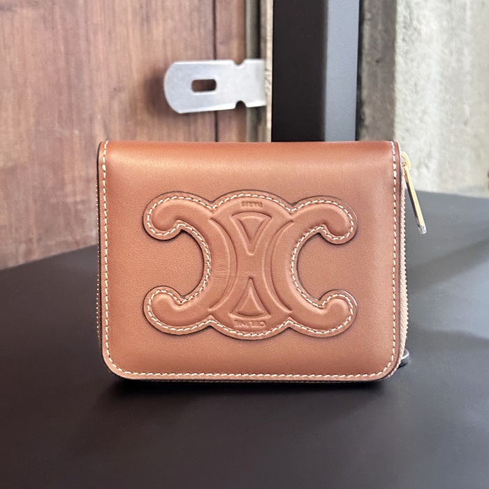 セリーヌ レディース トリオンフェ ジッピーパース -  Triomphe Zippy Purse - cew230x