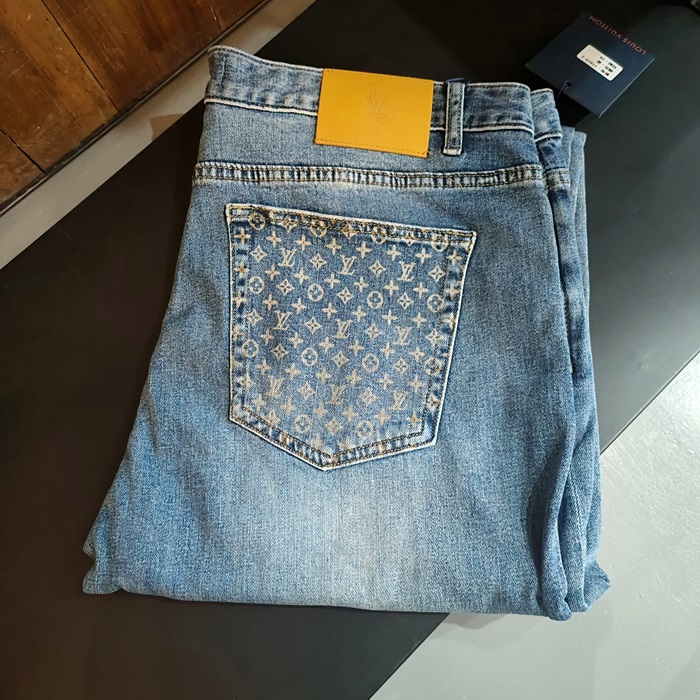 ルイヴィトン メンズ ブルー ジーンズ -   - lvc02425x