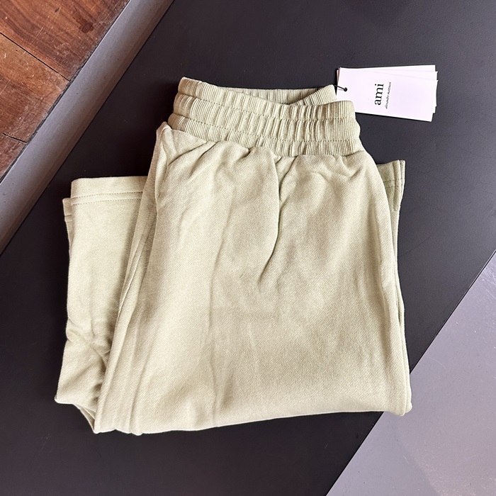 アーミーメンズ グリーン ハーフパンツ - Ami Green Half-pants - amc708x