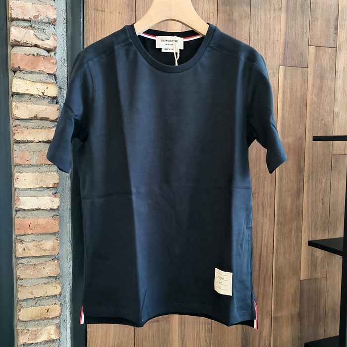 トムブラウン メンズ ラウンドネック半袖Tシャツ -  - thc6760x