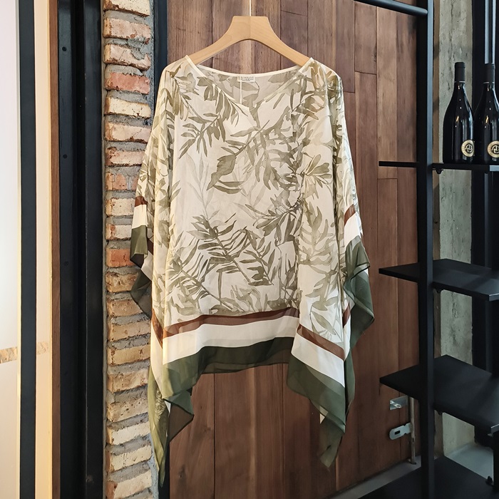 ブルネロクチネリ レディース シルク パンチョ -  Cucinelli  Silk Pancho - acc5427x