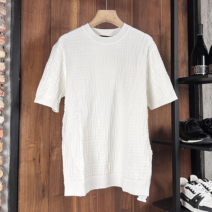 フェンディ メンズ ラウンドネック半袖Tシャツ - Round- fec6676x