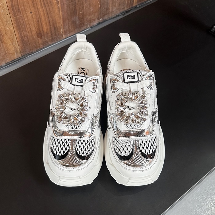 ロジェヴィヴィエ レディース ビブ スニーカー - Roger   Viv on the Run  - vis3297x