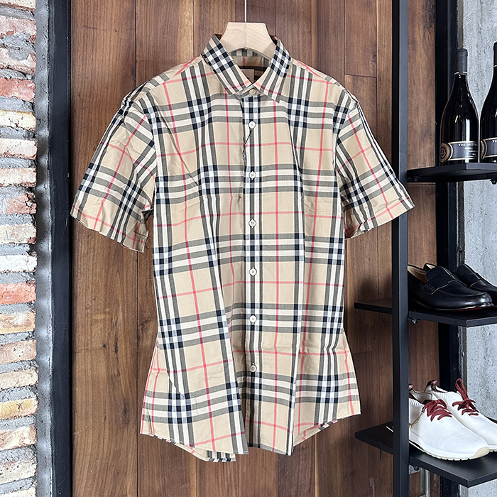 バーバリー メンズ ヴィンテージ 半袖 シャツ -  Thirts - buc7325x