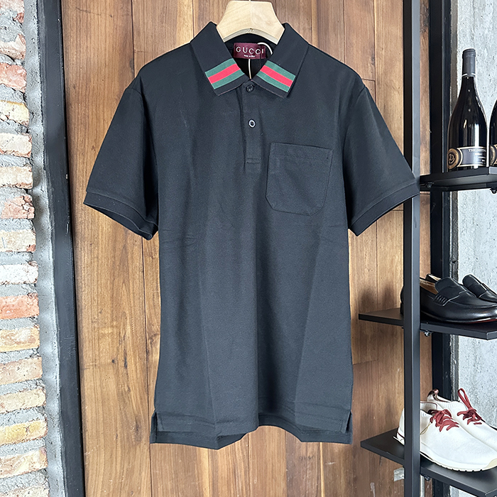 グッチ メンズ ポロ 半袖Tシャツ -Polo- guc7457x