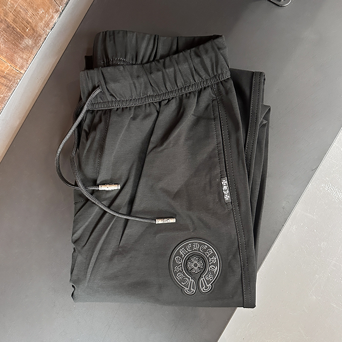 - クロムハーツメンズ カジュアル LOGO コットン トレーニング パンツ Chr0198x.Sizeブラック