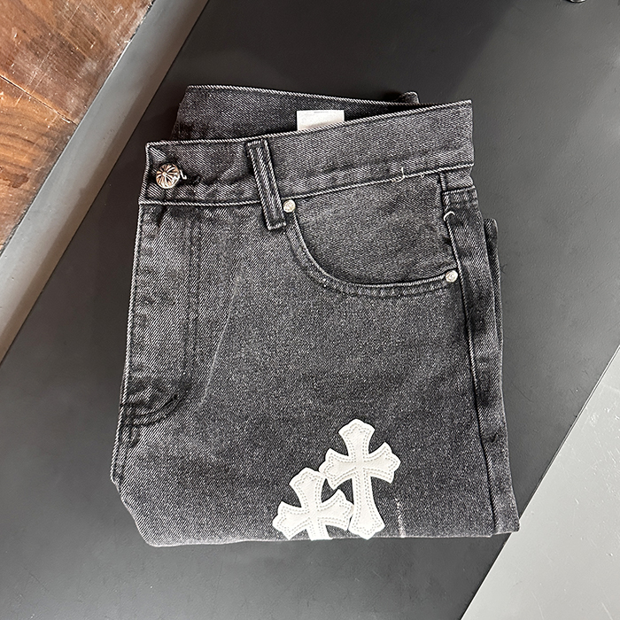 クロムハーツ メンズ デニム ショーツ - Denim Shorts - chc0673x