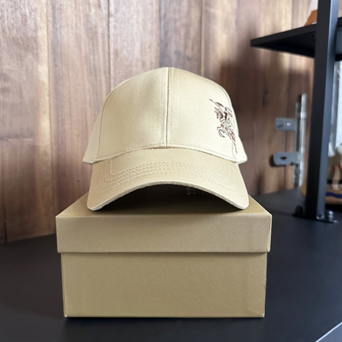  バーバリー ユニセックス 帽子 BURM0040, カーキベージュ