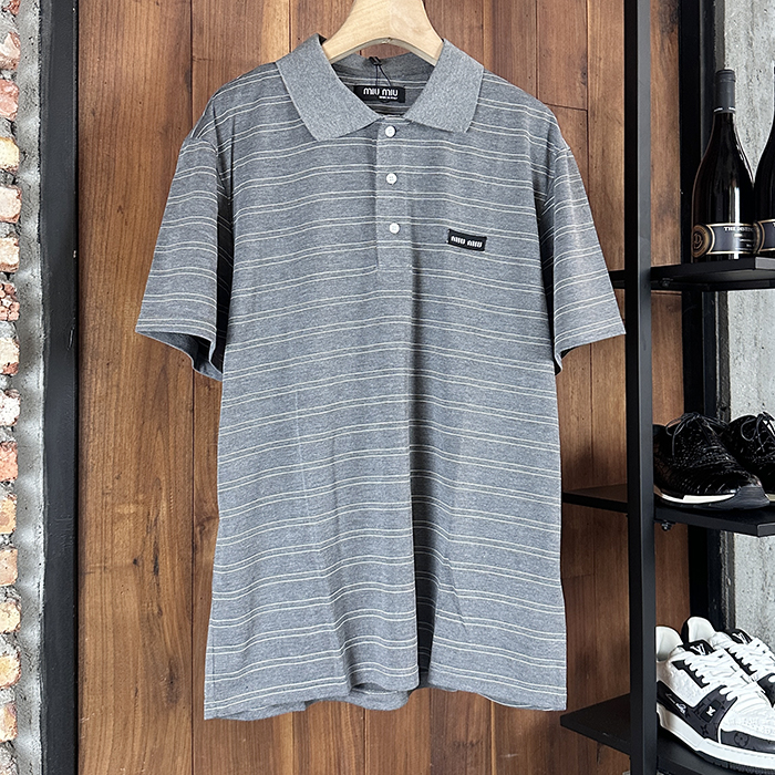 ミュウミュウ メンズ ポロ 半袖Tシャツ -  Polo- mic5923x