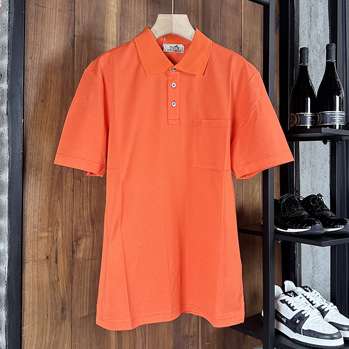 エルメス メンズ ポロ 半袖Tシャツ -  Polo- hec5220x