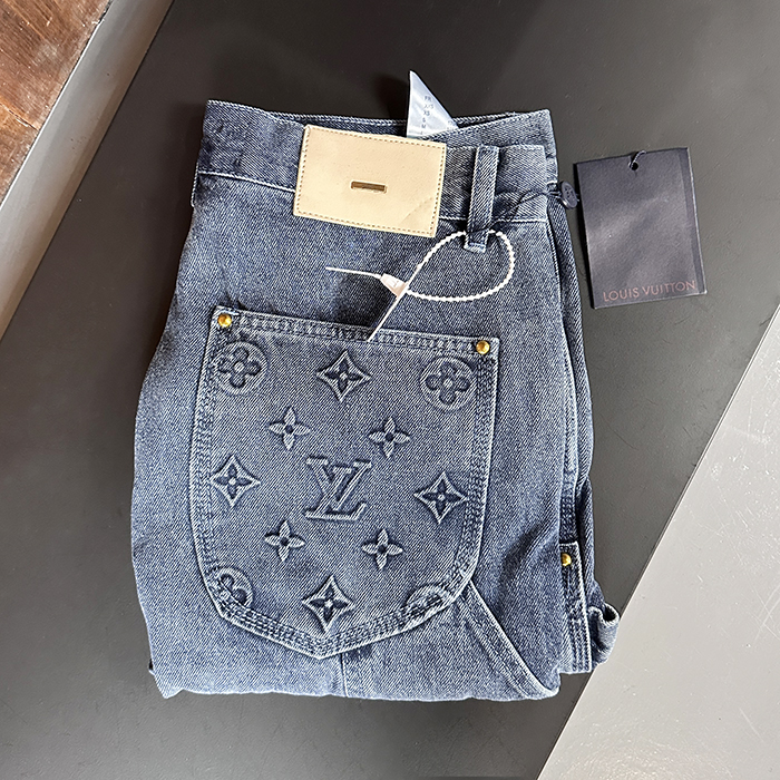 ルイヴィトン メンズ ブルー ハーフパンツ -   Half-pants - lvc359x