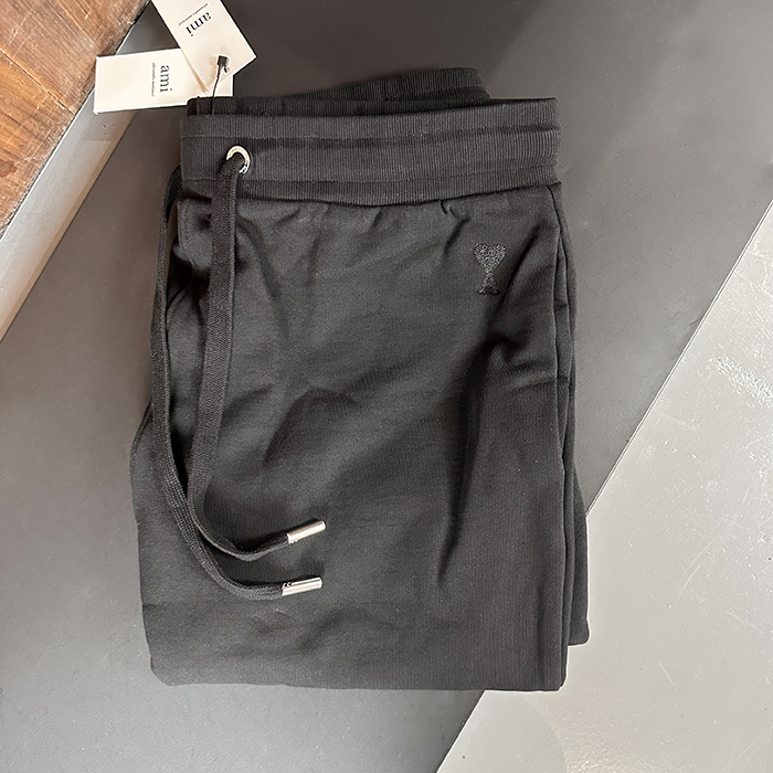 アーミーメンズ ブラック ハーフパンツ - Ami Half-pants - amc6209x