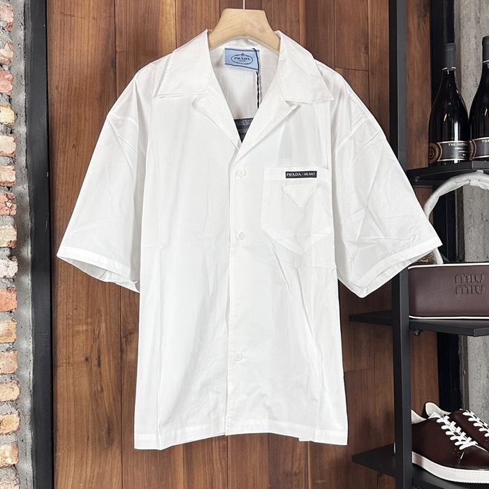 プラダ メンズ 半袖 シャツ - Shirts - prc7055x