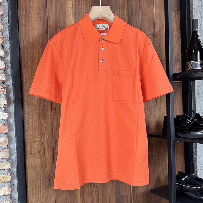 エルメス メンズ ポロ 半袖Tシャツ -  Polo- hec5220x