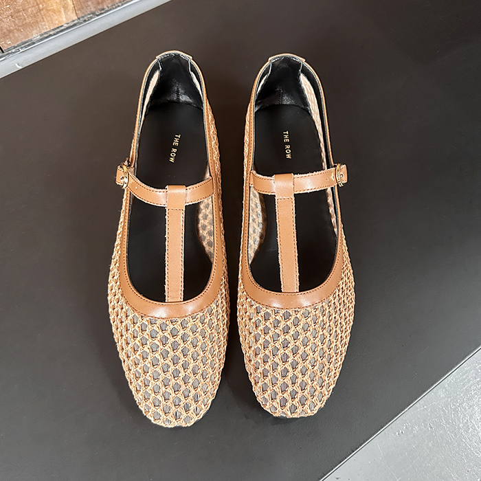 ザロウ レディース バレリーナ フラットシューズ - The Row  Shoes - ths6004x