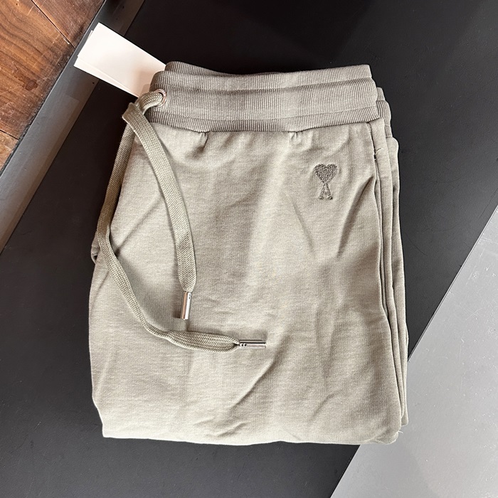 アーミーメンズ ブラック ハーフパンツ - Ami Half-pants - amc6210x