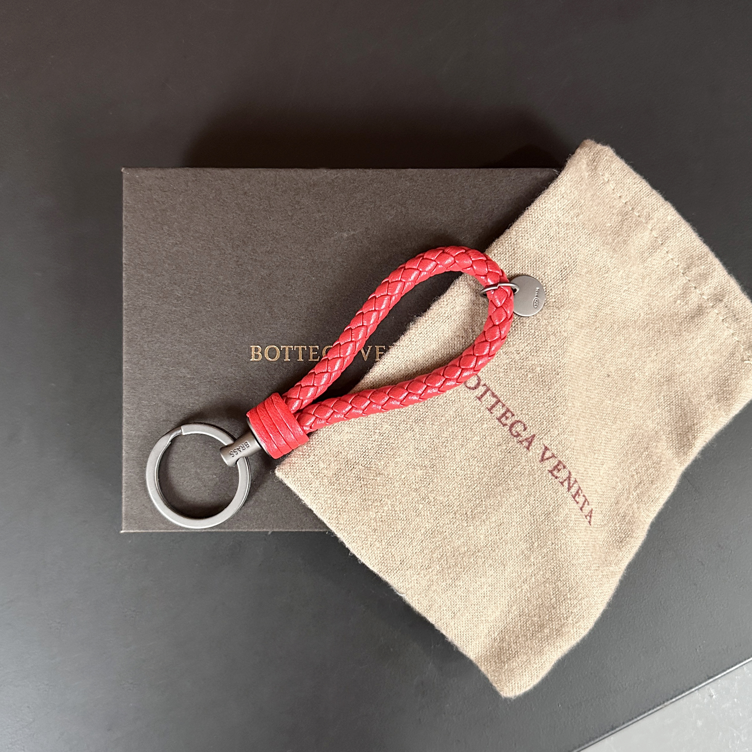 ボッテガヴェネタ ユニセックス イントレッチアート キーリング - dd790x