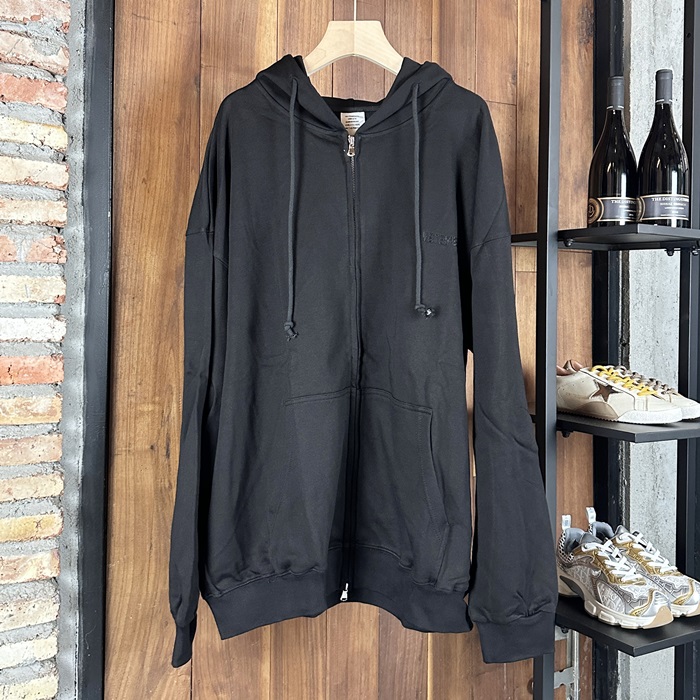 ヴェトモン ユニセックス ジップアップ フーディーTシャツ - Vetements  - vec7298x
