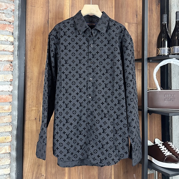 ルイヴィトン メンズ ダミエシャツ - lv953x
