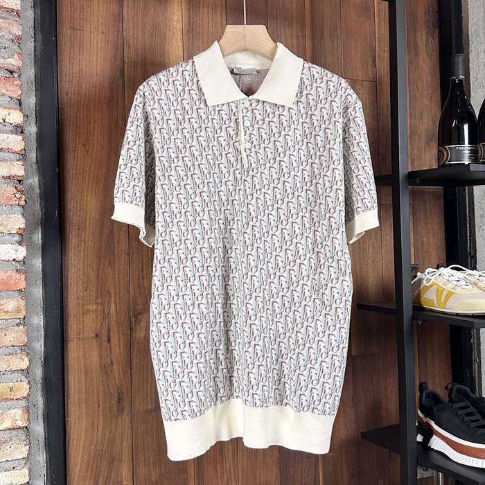 ディオール メンズ オブリーク 半袖Tシャツ -  Oblique- dic5533x