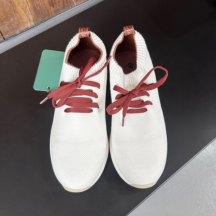 Cashimere  - ルルレモンメンズ カシミア スニーカー LOROS0015.ホワイト