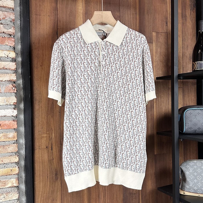 ディオール メンズ オブリーク 半袖Tシャツ -  Oblique- dic5533x