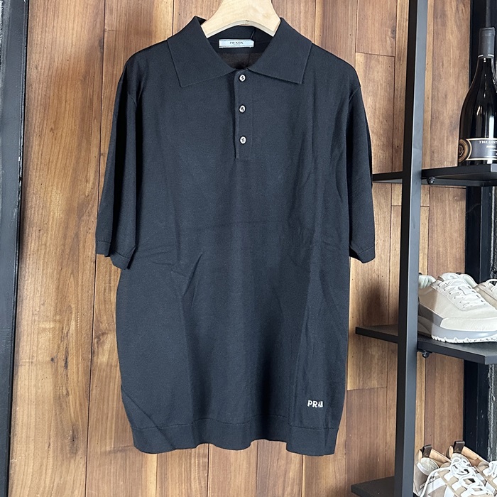 プラダ メンズ ポロ 半袖Tシャツ - Polo- prc7327x