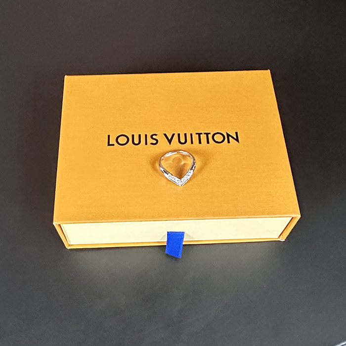 ルイヴィトン レディース ホワイト ゴールド リング -  - acc386x