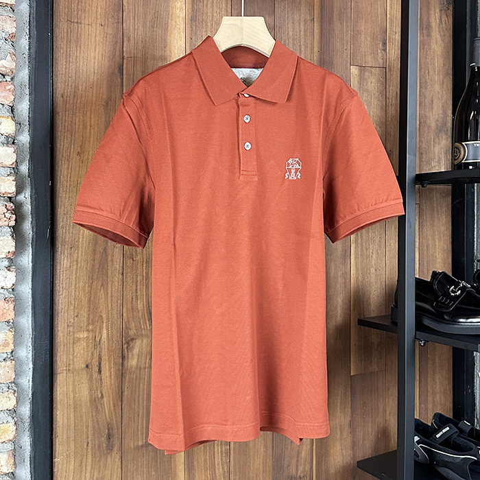 ブルネロクチネリ メンズ ポロ Tシャツ -  Cucinelli Polo- brc5225x
