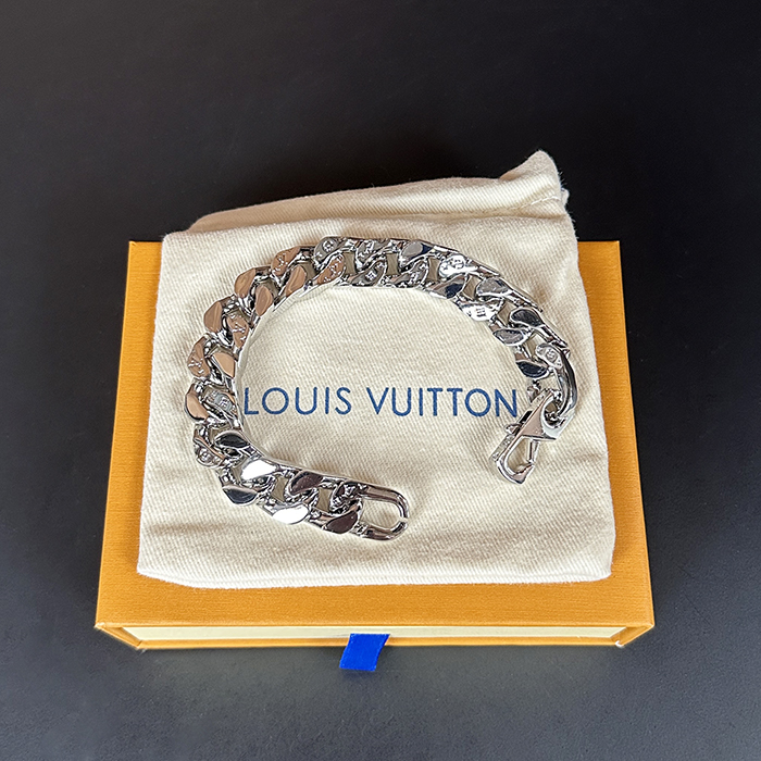 ルイヴィトン チェーン リンク ブレスレット- lv481x