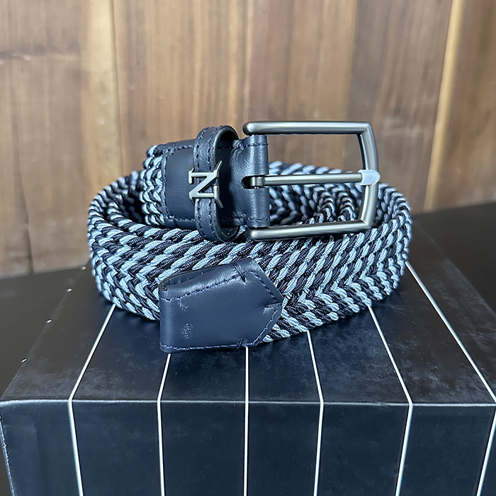 エルメネジルド・ゼニア メンズ レーヨン ベルト -Rayon - bel276x