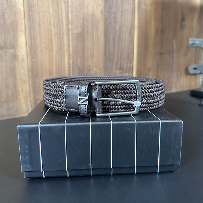 エルメネジルド・ゼニア メンズ レーヨン ベルト -Rayon - bel274x