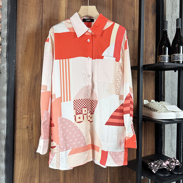 フェンディ レディース トレンディ シャツ - fec6894x