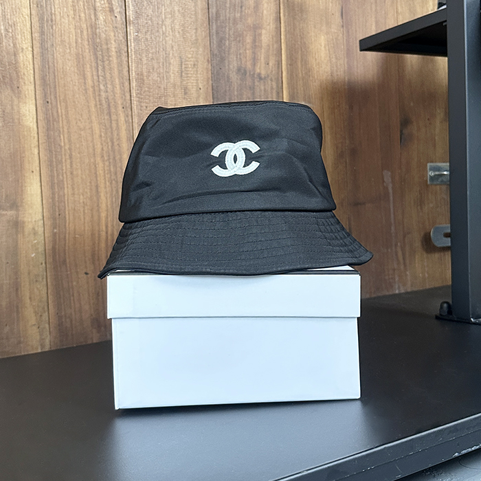 シャネルLOGO ユニセックス バケットハット - dd17x