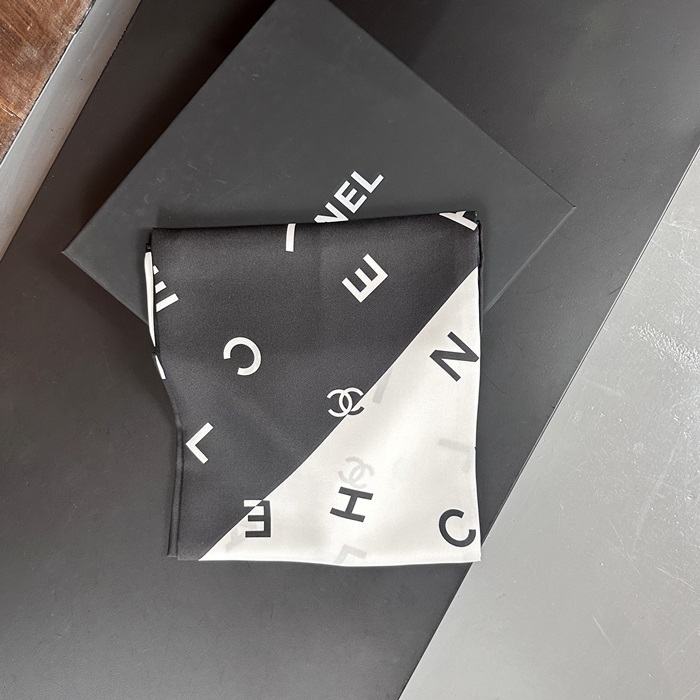 シャネルレディース ブラック スカーフ -  - acc2167x