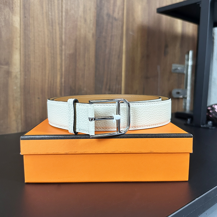 エルメス メンズ ロマン 35 バックル ベルト -  Romain 35 - bel302x