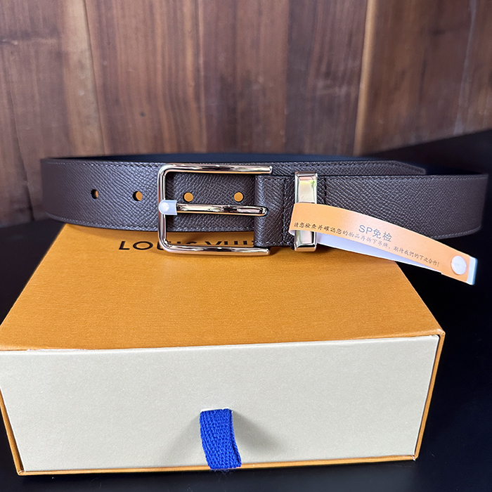 ルイヴィトン メンズ ポンヌフ ベルト -  Pont Neuf 35MM - bel313x