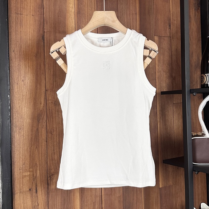 ロエベ レディース ラウンドネックノースリーブ -   Top - loc6972x