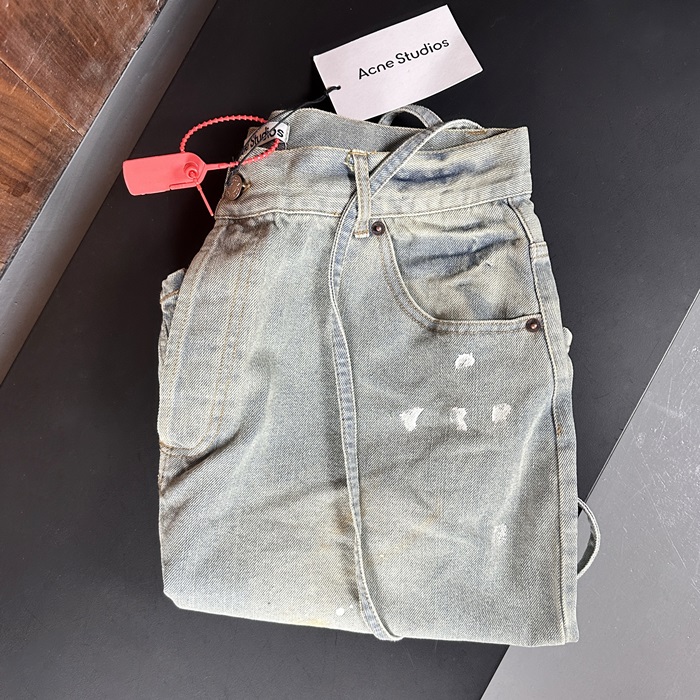 アクネ メンズ ブルー ハーフパンツ - Acne Studios  Half-pants - anc1802x